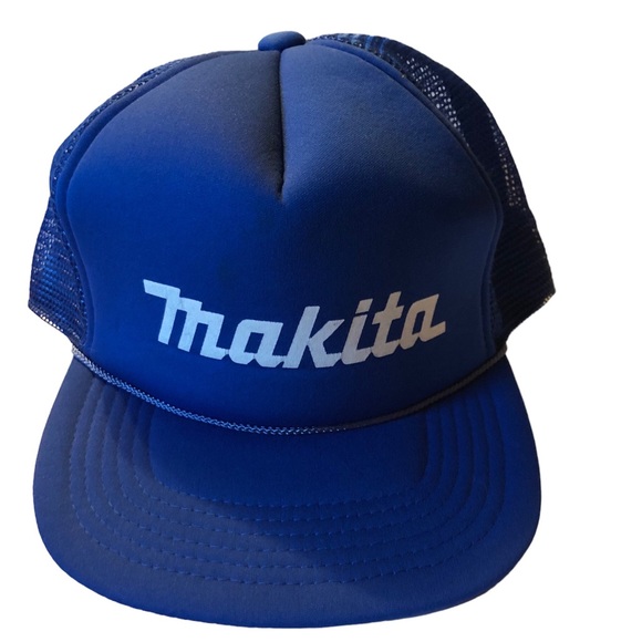 Vintage Other - Vintage Mikita Truckers Hat Snap Back blue/white Mesh